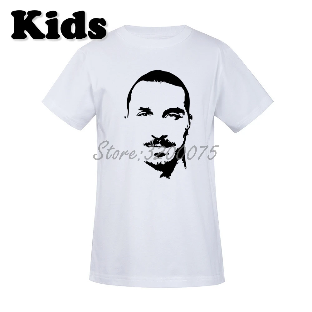 

Kids The Big Man 10 Zlatan Ibrahimovic Sweden Los Angeles Legend T-shirt T Shirt Youth boys girl tshirt o-neck tee W19032913