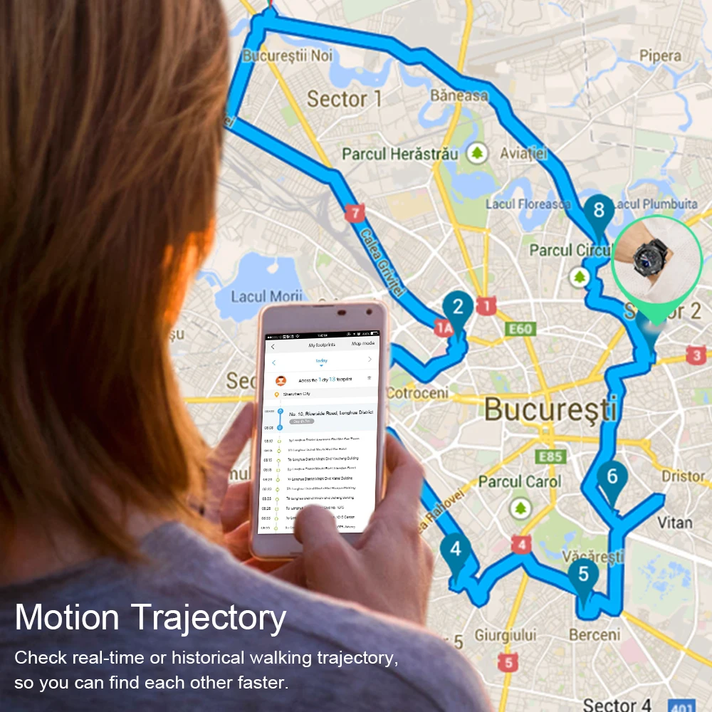 Новый смарт часы Android Для мужчин 1 ГБ + 16 GPS трекер Wi Fi услышать скорость Мониторы