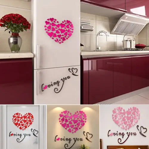 1-Set-Love-Heart-DIY-3D-Mirror-Acrylic-Wall-Stickers-Deacl-Home-Door-Art-Decor