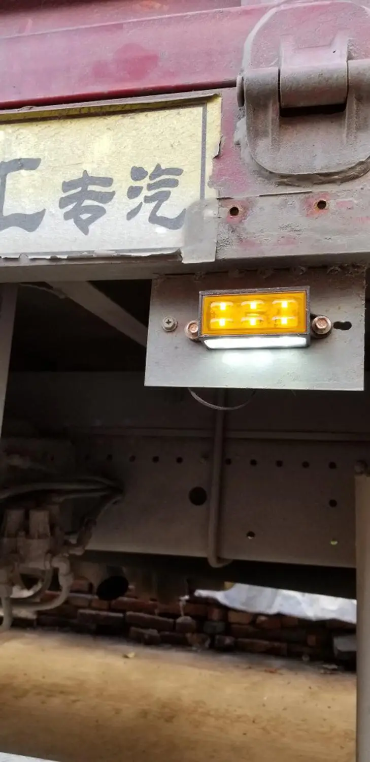 Полный сплав литье 3 светодиода + 6 SMD длинный грузовик прицеп боковой задний