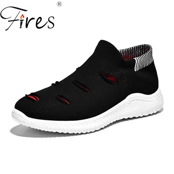 

Fires Men Sneaker Sport Shoes For Men Outdoor Running Shoes Flyknit Brand Trend Athletic Walking Shoe Outdoor Zapatillas Hombre