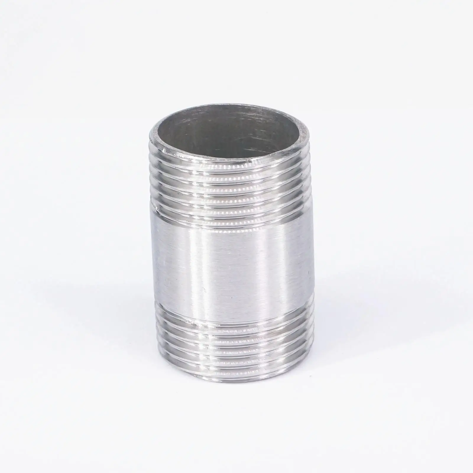 

1" BSP Equal Male Thread Barrel Nipple 304 Stainless Pipe Fitting Connector Coupler water oil air