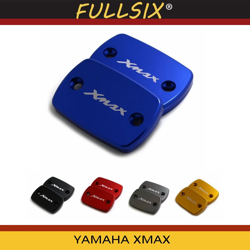 Motorcycle Accessories CNC Aluminum Front Brake Fluid Reservoir Cover Cap for Yamaha XMAX 250 XMAX300 XMAX250 wire brake 1 yamaha 2pg 26341 00 00