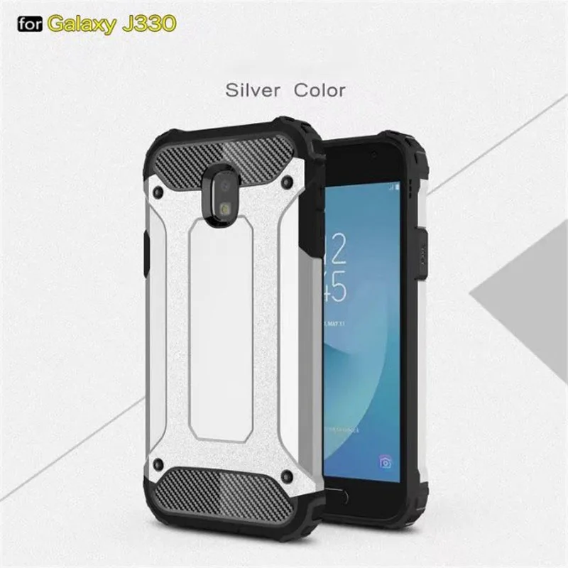 Чехол Micgita для samsung Galaxy J3 2017 J330G/DS Armor TPU PC жесткий чехол противоударный полный