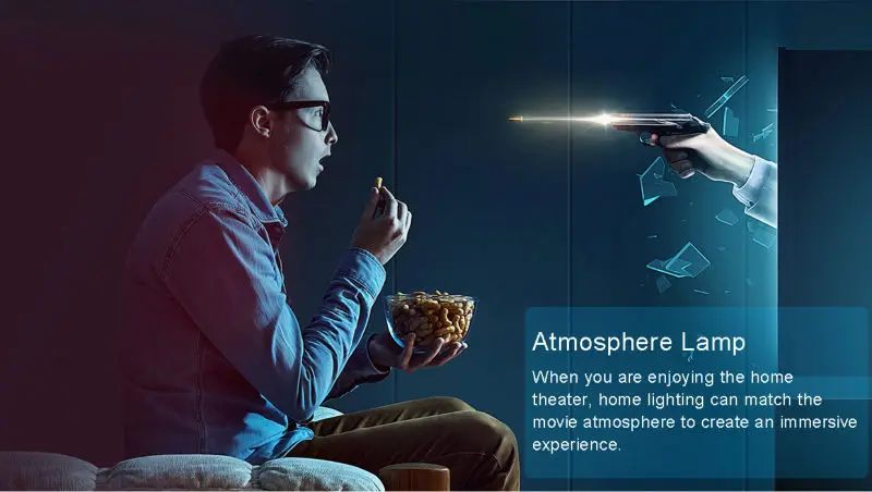 XiaoMi Yee светильник, цветная лампа E27, умное приложение, wifi, пульт дистанционного управления, умный светодиодный светильник RGB/Цветная температура, романтическая лампа