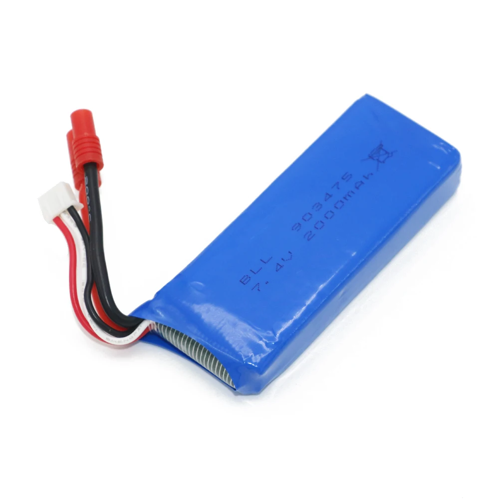 

Rc Lipo Battery 7.4V 2000mah 25C for Syma X8 X8A X8C / X8C-1 X8G X8W RC Quadcopter RC Drone helicopter