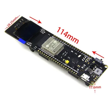 

For TTGO WiFi Bluetooth Battery Module ESP32 0.96" OLED TTGO WiFi + Bluetooth Battery ESP32 0.96 Inch OLED Development Tool