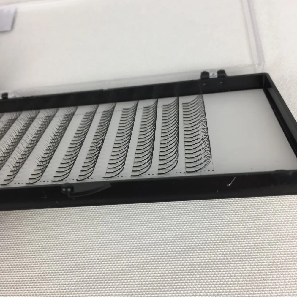 ME.LASH 20 Trayslot Wholesale C and D Curl 3D Grafted Planting Cluster Eyelashes Korea Premade Fans 9mm to 15mm Free Shipping (32)