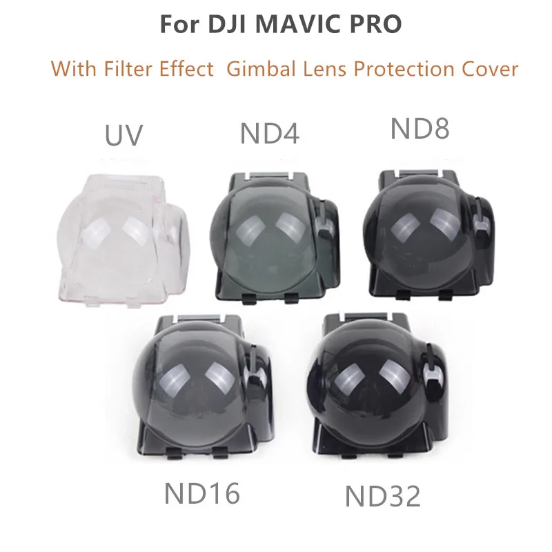 Mavic про фильтр эффект объектив Gimbal защиты крышка УФ-фильтра ND4 ND8 ND16 ND32 нейтральной плотности защитный колпачок для DJI Мавик Pro drone