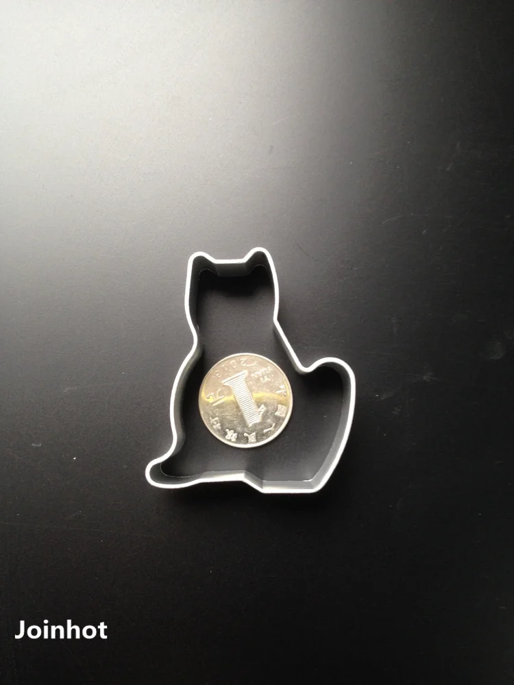 Алюминиевый сплав форма кошки формочки для печенья фрукты/пудинг/тосты детские Вечерние