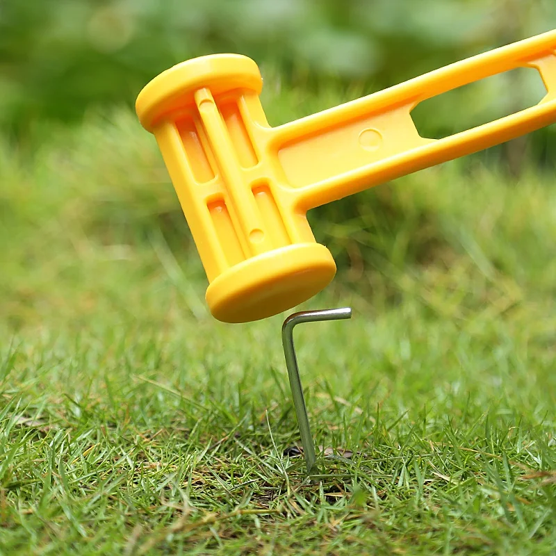 Outdoor Camping ABS Plastic Tools For Tent Accessories Small Hammer Frame Tent Plastic Tools