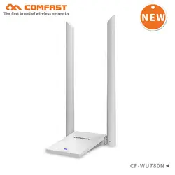 COMFAST 150 Мбит/с высокой мощности через стены USB Беспроводной usb-адаптер Wi-Fi приемник/transmiter сетевой карты с 2 * 6dBi антенны wi-fi