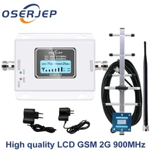 Светодиодный экран GSM 900 Mhz umts 2G/3 Gcelular усилитель сигнала мобильного телефона, усилитель 900 MHz+ Yagi/всенаправленная антенна