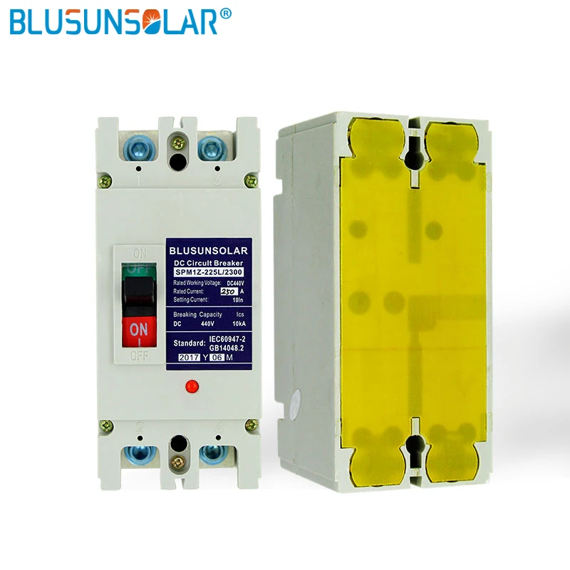 1 pcs lote 2p 250a dc440v mcb 01