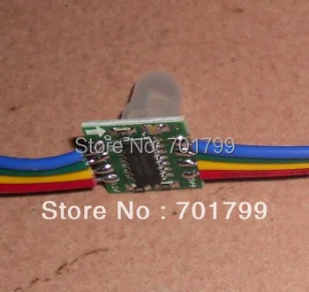 

WS2801 pixel node,50node a string, non-waterproof,DC5V input