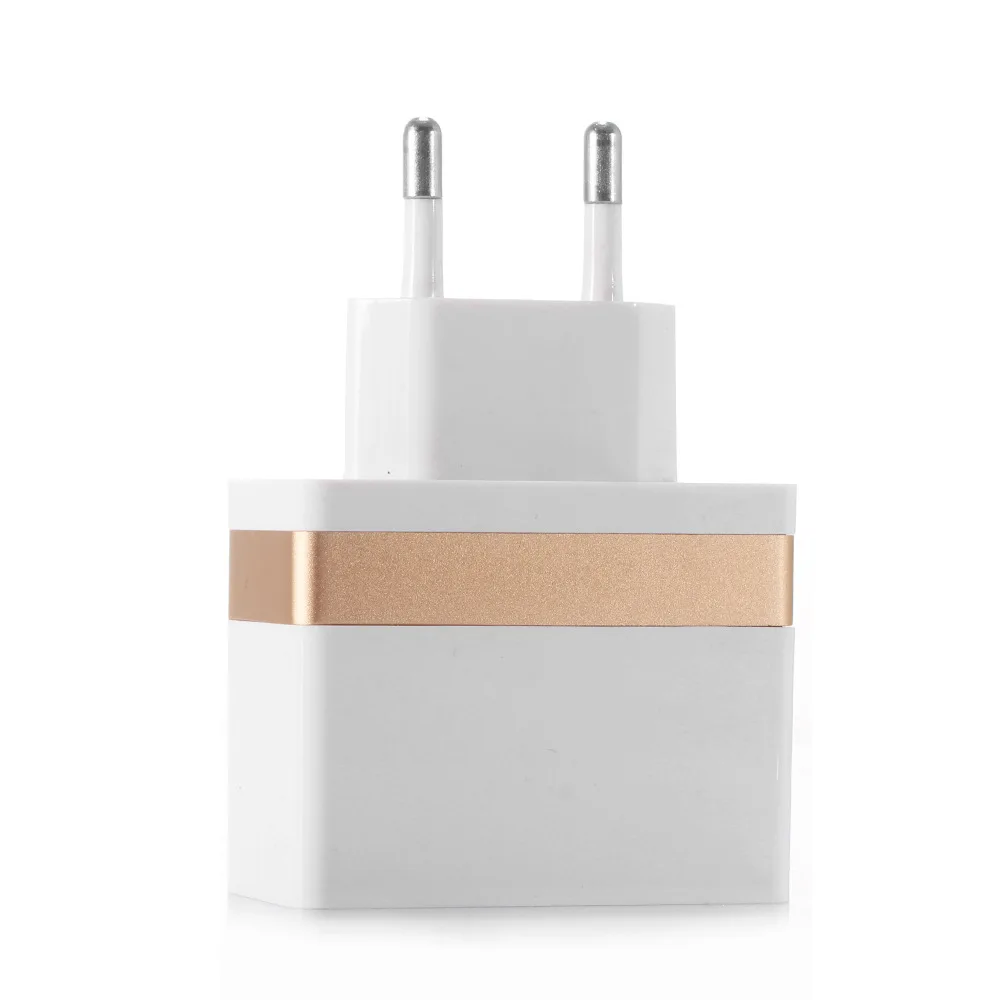 4 Port USB Charger EU Plug Charging Station Travel USB Multiple Chargers Station 4-Port Fast Charge Adapter Wall Desktop Charge (2)
