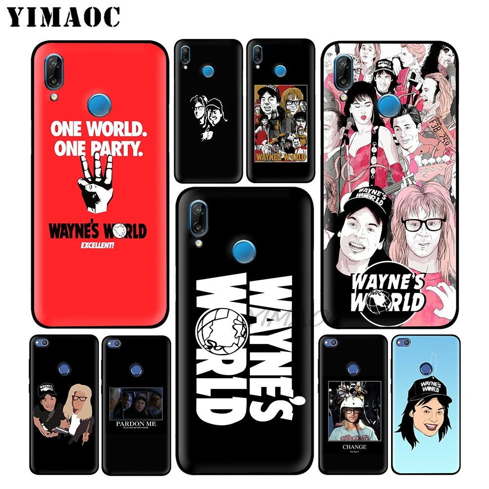 YIMAOC мир Уэйна мягкий чехол для huawei Honor Коврики 20 9X Примечание 10 Pro 8X8 6A 7A 7X 7C Y9 Y7 Y6 Prime