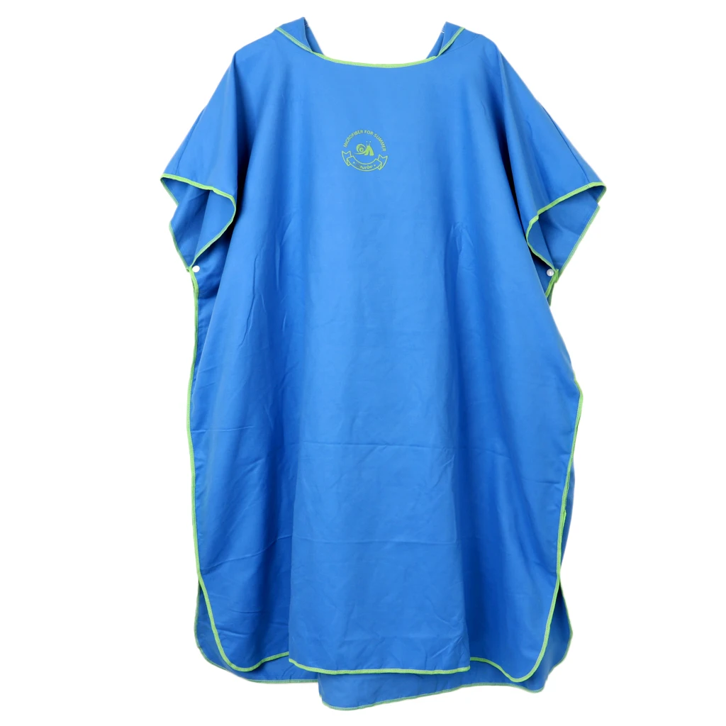 Water Sport Surf Poncho Wetsuit Changing Robe Towel with Hood for Men Women Kids Teenager changing at the Pool or Beach