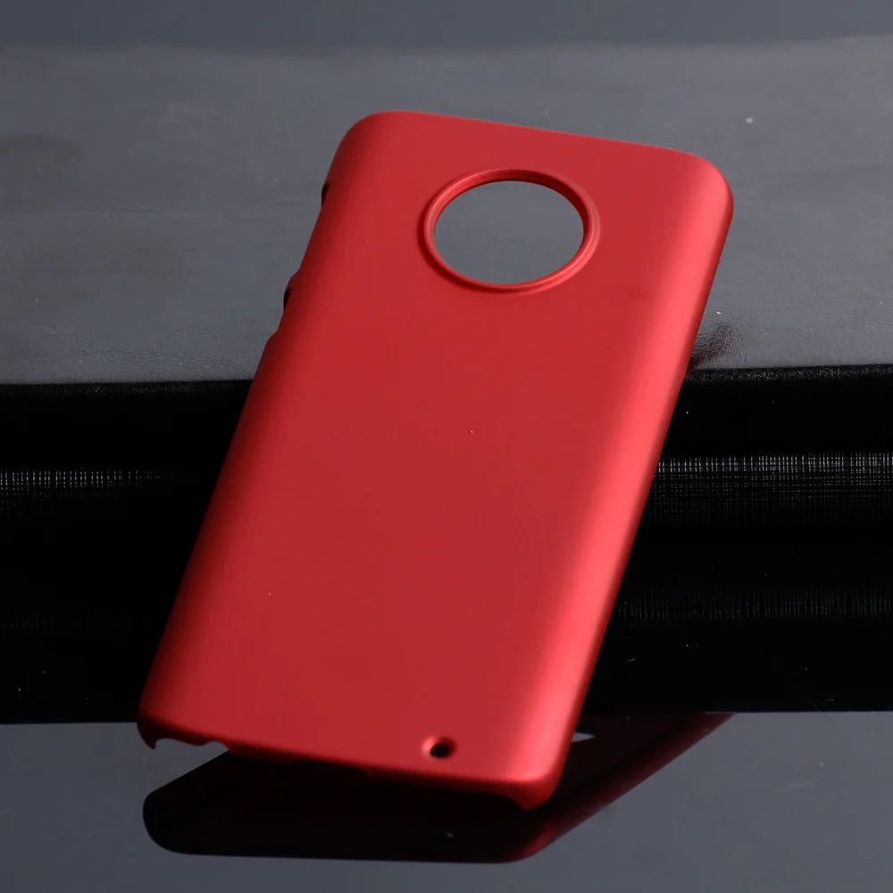 Матовый пластиковый чехол 5.93For Moto G6 Plus для Motorola двойной телефон задняя крышка