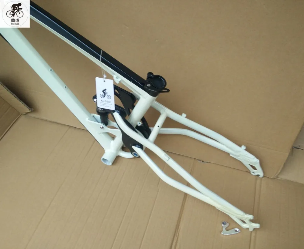 Excellent Kaloss Air suspension DH/AM  frame  Bike snow  26*4.0 inch  Fat/Snow  bike frame  Full suspension  DIY colors   26*17 inch , 20 Excellent Kaloss Air suspension DH/AM  frame  Bike snow  26*4.0 inch  Fat/Snow  bike frame  Full suspension  DIY colors   26*17 inch , 20