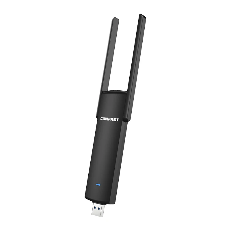 COMFAST usb wifi адаптер 600 Мбит/с USB2.0-1200 Мбит/с Бесплатный драйвер 2,4 ГГц+ 5 ГГц двухдиапазонный Wi-Fi адаптер AC wifi ключ сетевая карта