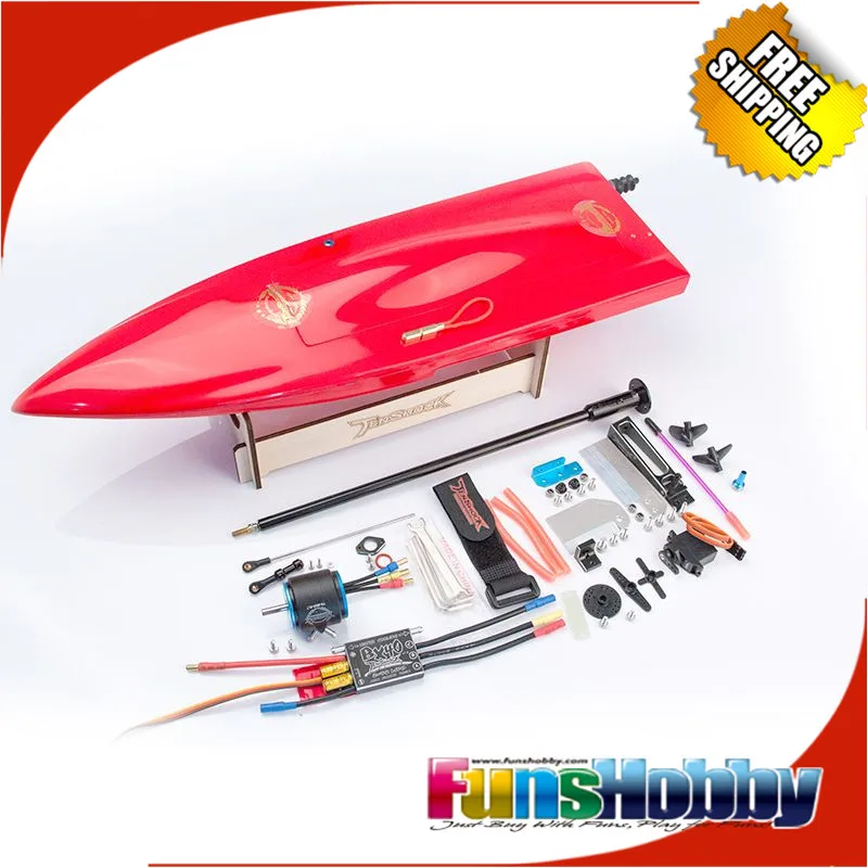 Tenshock Mini Mono Scord Kit стекловолокно RC игрушечная лодка с мотором пропеллер ESC