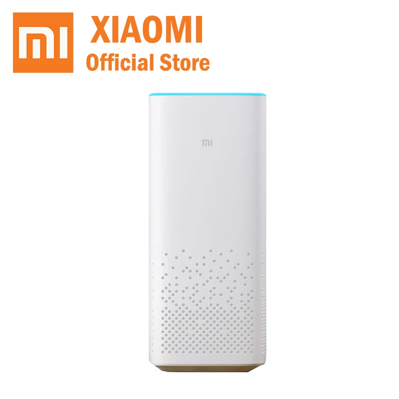 

Xiaomi MI AI speaker wifi bluetooth voice remote control portable smart home light music player xiaoai app For Android Iphone
