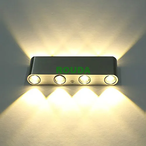 new HOT High quality wall lamps 8W Aluminum LED wall lighting AC85v-265v free shipping modern decor indoor lamp