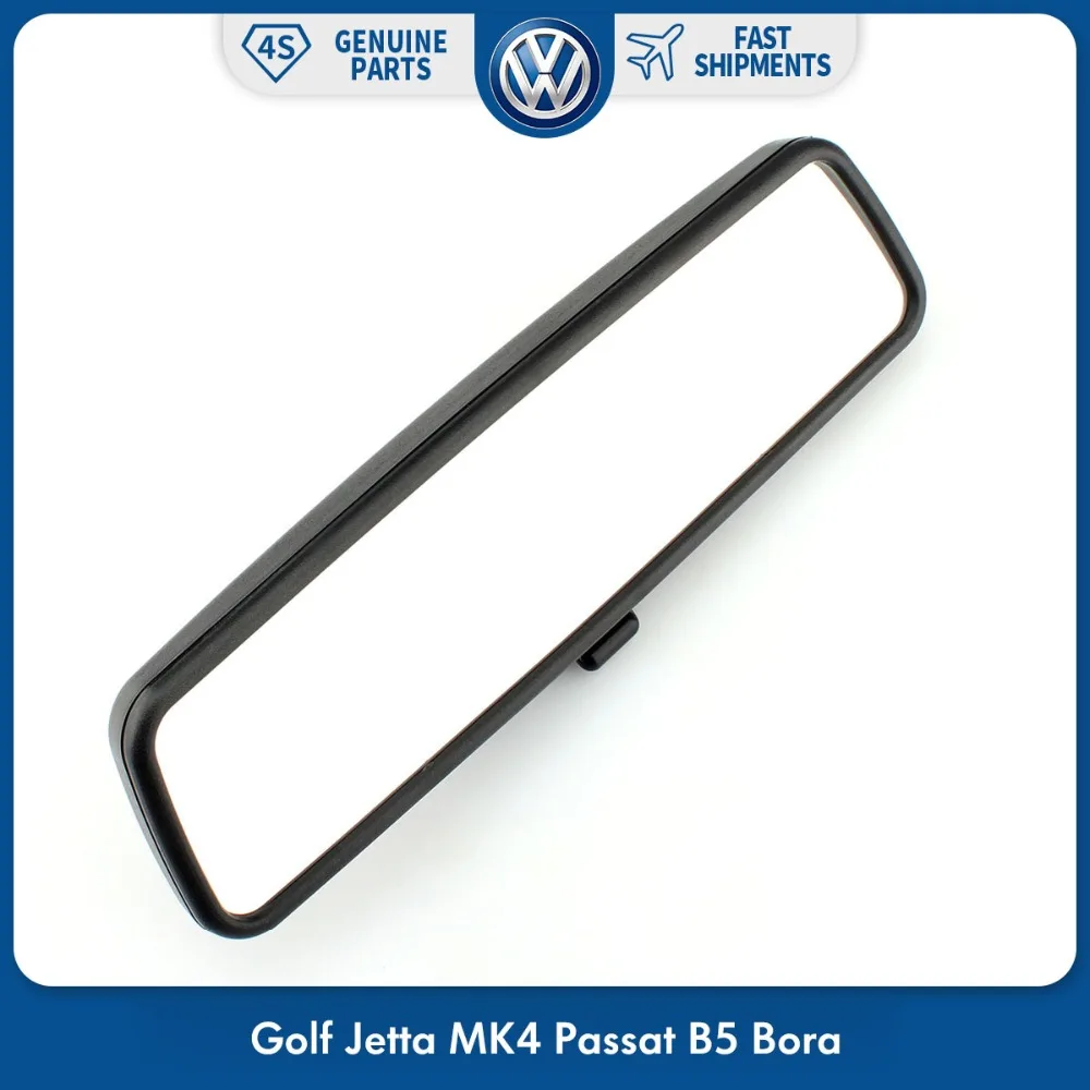Черное внутреннее зеркало заднего вида OEM для Volkswagen Golf Jetta MK4 Passat B5 Bora Polo 18D 857 511 9B9 |