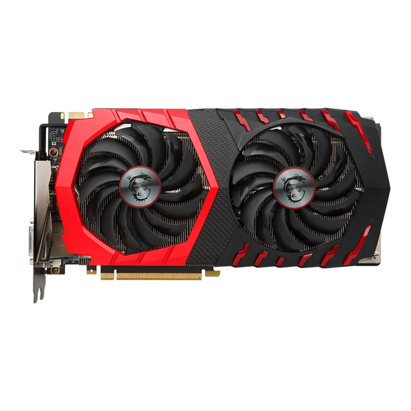 MSI видео карты GTX1080Ti GAMING X 11 г видеокарты 1000 мГц/11 ГБ/128bit/GDDR5X 290*140*51 мм для рабочего