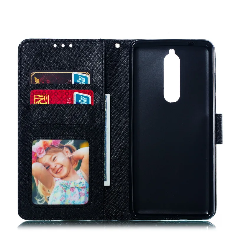 Для Nokia 5,1 кожаный чехол для Fundas Nokia 5,1 чехол для Coque Nokia 5,1 TA-1105 TA-1108 чехол Чехол 3D кошелек Флип телефонные чехлы