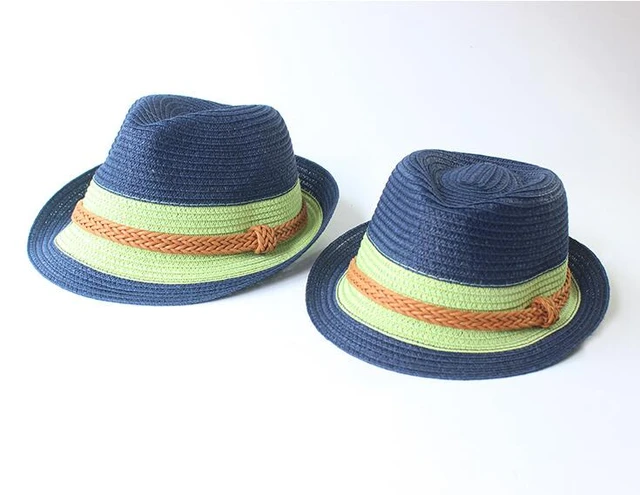 Family Matching Hats Dad And Son Straw Father Son Hat For Kids Women Girl  Star Sun Cap Bohemia Hat Caps Beach Accessories - Family Matching Outfits -  AliExpress