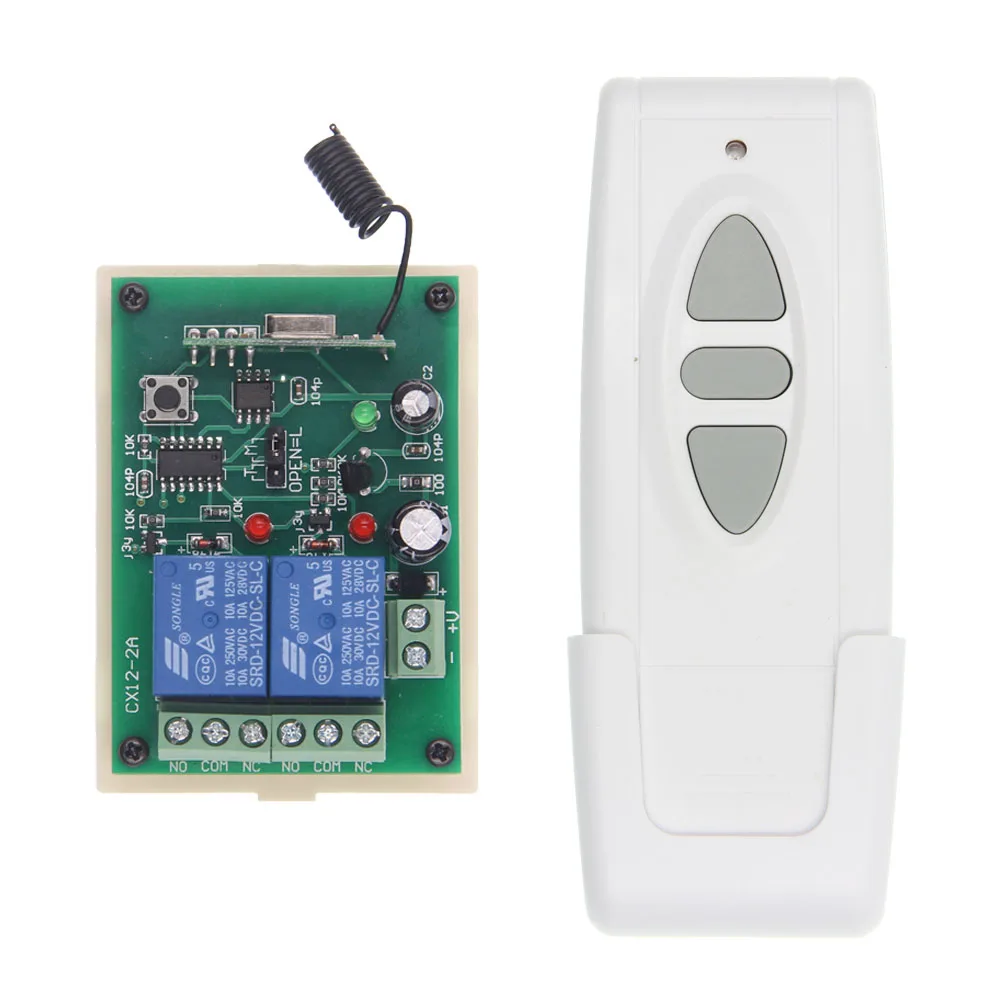 Motor Remote Switch Controller DC 12V 24V Motor Forwards Reverse Up