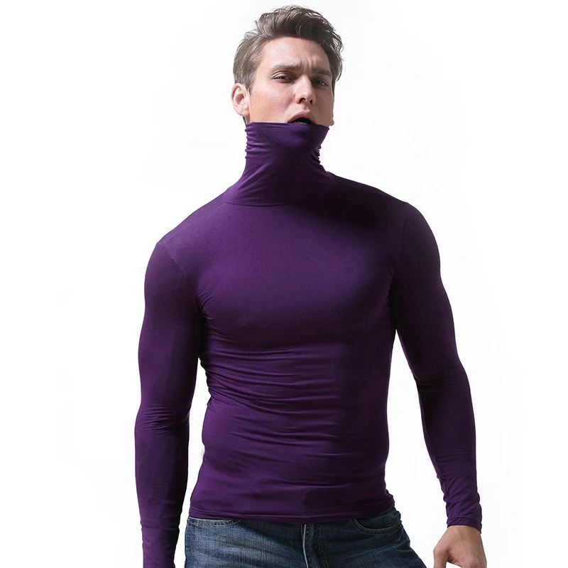 

Men Thermo Underwear Top Winter Warm Long Johns Shirt Elastic Winter Thermal Underwear Clothes Long Sleeves