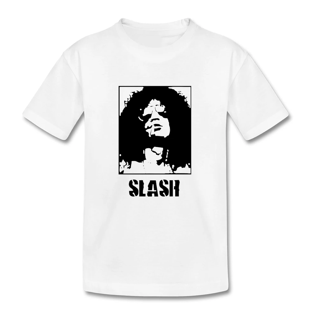 Guns N Roses Slash Costume Children T Shirt infant Pure Cotton Boy Girl