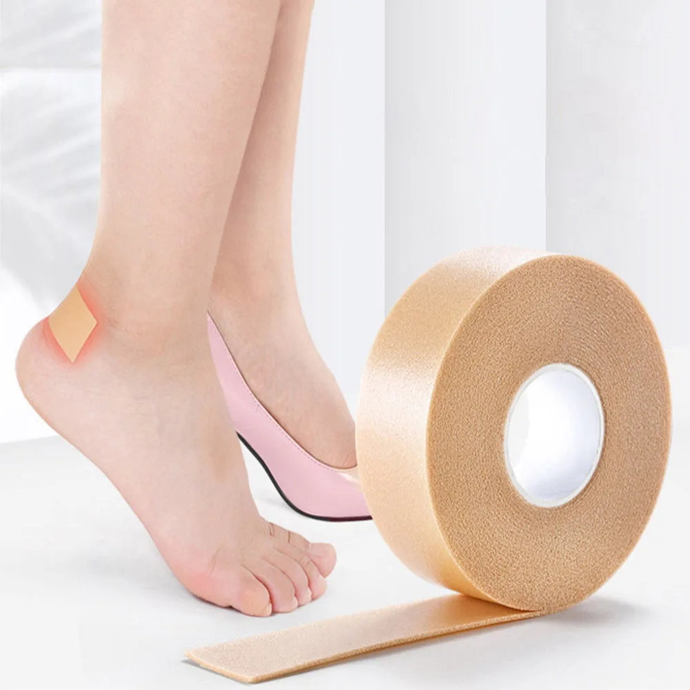

1Roll First Aid Anti-wear Heel Back Stickers Waterproof Slip Resistant Pain Stress Relief Foot Pads Shoes Sticker soin des pieds