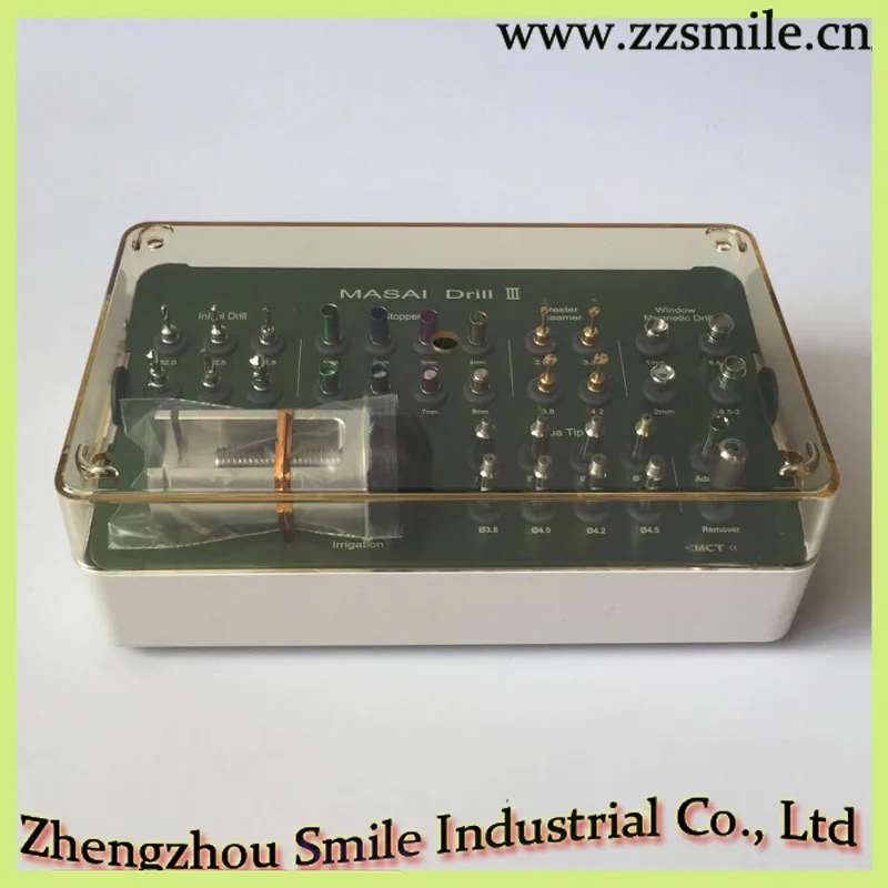 Оригинальный MAS3 01 Masai набор сверл III/стоматологический Sinus Lift Kit с бриллиантом и