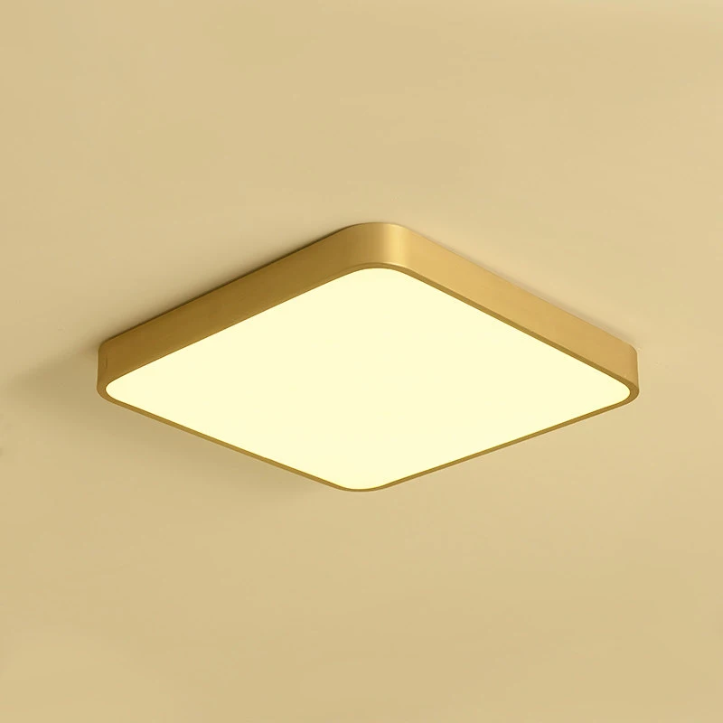 Buy America Style all copper LED Ceiling Lights lamp