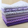 Tissu pour coudre un demi-mètre de large, violet, 150cm, 100% coton, Tissu pour coudre de Patchwork, Telas Tilda ► Photo 2/3