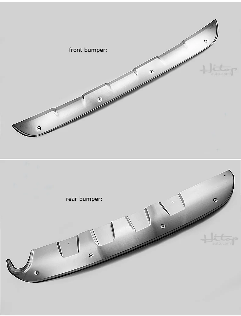 Передний и задний бампер из нержавеющей стали протектор опорная пластина бампер Защита для Toyota RAV4, Hitop-5years опыт внедорожник