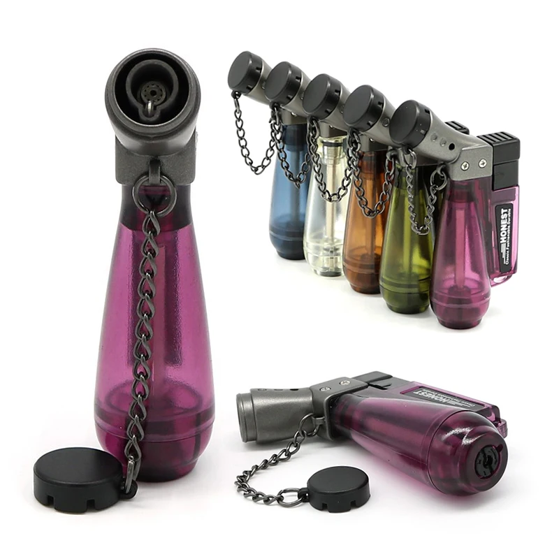 

Outdoor BBQ Ignition Supplies 1300'C Butane Jet 1300 C Lighter Torch Random Color NO GAS