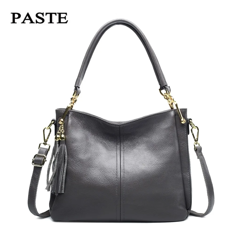 

Luxury Brand Shoulder Bag genuine Leather Top Handle Bag Ladies Tote High Quality cow leather lady Handbags alta calidad bolsos