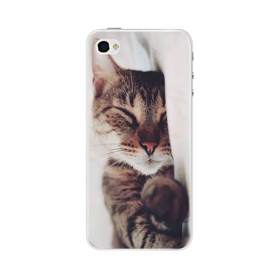 TPU Soft Covers For iPhone 4 Case Silicon for iPhone 4s Phone Case for Apple iPhone 4 4s Bumper Case Funda on iPhone4 Back Cover