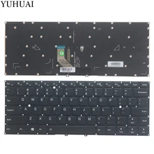 Новая Клавиатура ноутбука США для LENOVO Yoga 910 Yoga 910-13IKB YOGA 5 Pro Series Черная Клавиатура США с подсветкой