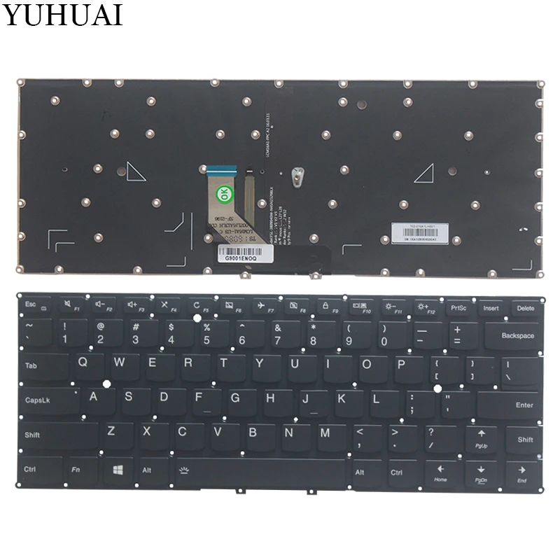

NEW US keyboard for LENOVO yoga 910 Yoga5Pro yoga 5 pro yoga910 US KEYBOARD with backlit