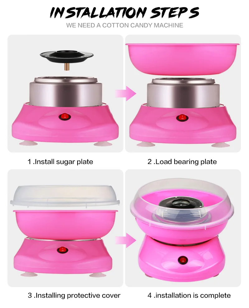mini cotton candy machine