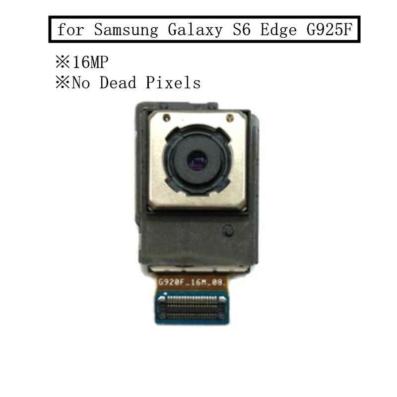 Для Samsung Galaxy S6 Edge G925F задняя камера большой основной модуль камеры 16MPX гибкий