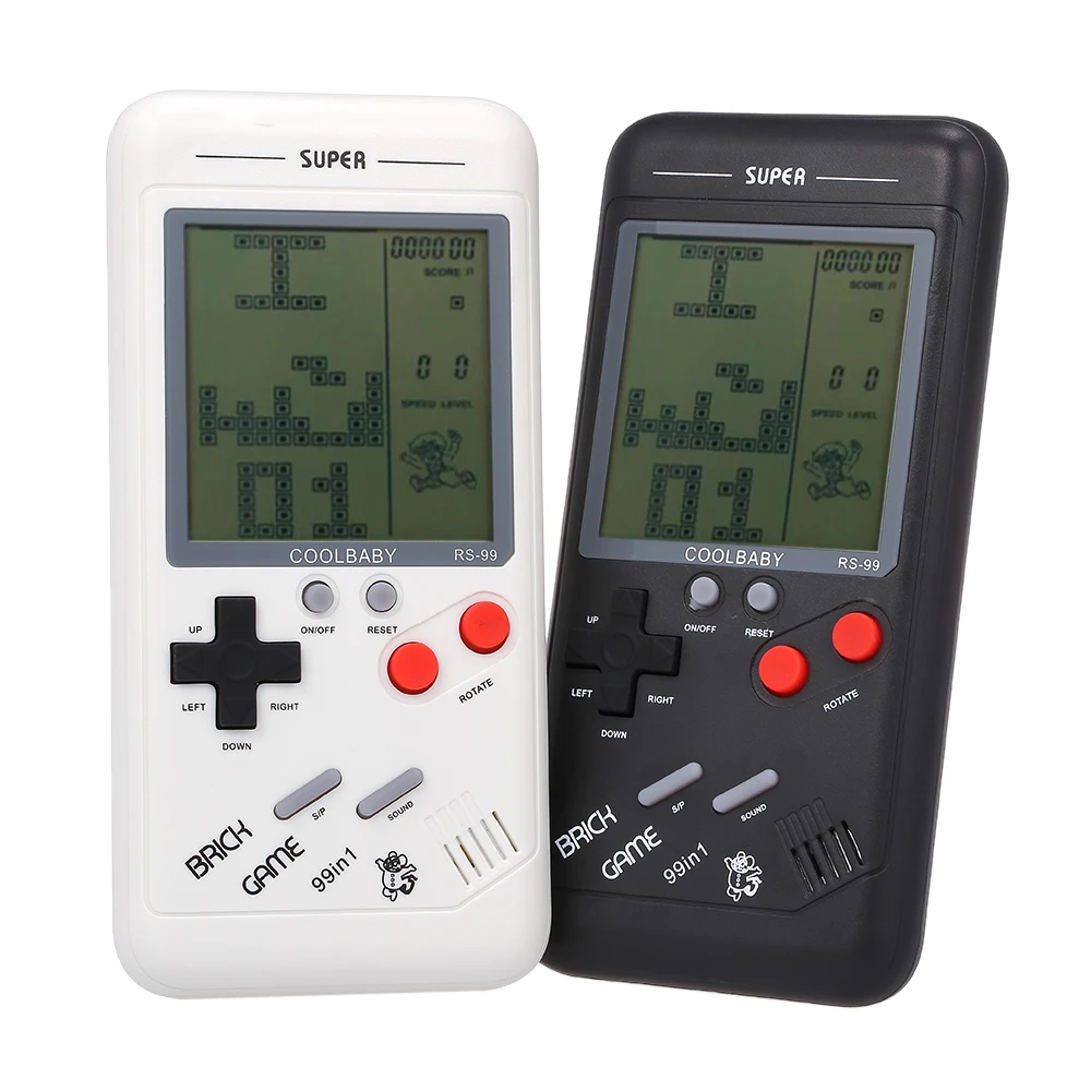 

Classic Game Console handheld Tetris Block Game Puzzle Games Handheld Game Machine gift for Children #S0