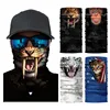 3D Seamless Magic Animal bufanda cuello calentador pasamontañas cabeza máscara Bandana escudo diadema Bandana para hombre bicicleta ► Foto 1/6