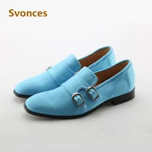 Zapatillas hombre/модные мужские туфли однотонные синие дизайнерские туфли на низком каблуке с пряжкой удобные лоферы без шнуровки мужские брендовые туфли на плоской подошве